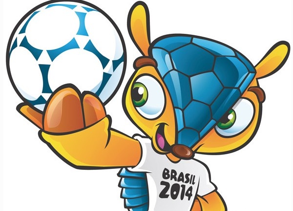 2014年巴西世界杯吉祥物矢量文件下载