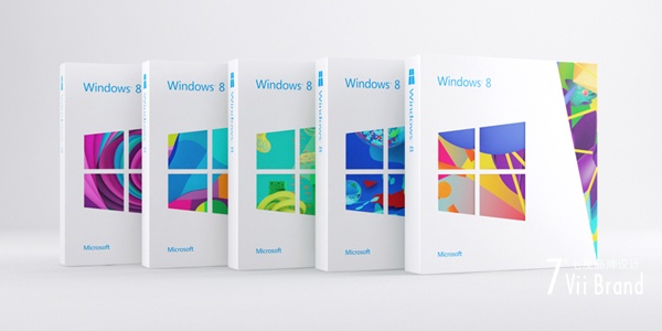 Windows 8包装盒设计欣赏