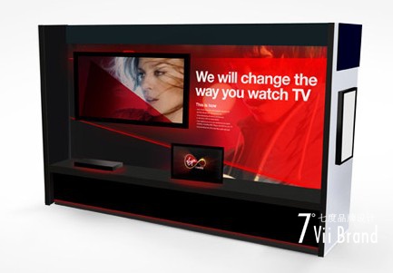 VirginMedia标识VI形象