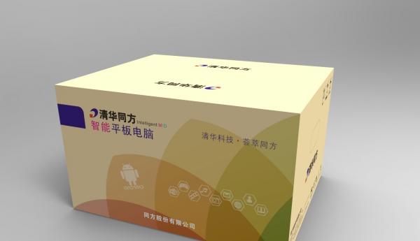 清华同方卡通箱包装设计